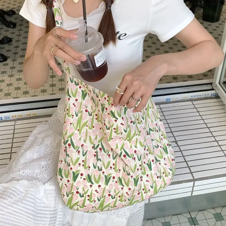 Summer Tulip Crossbody Bag for College Women - Image 3