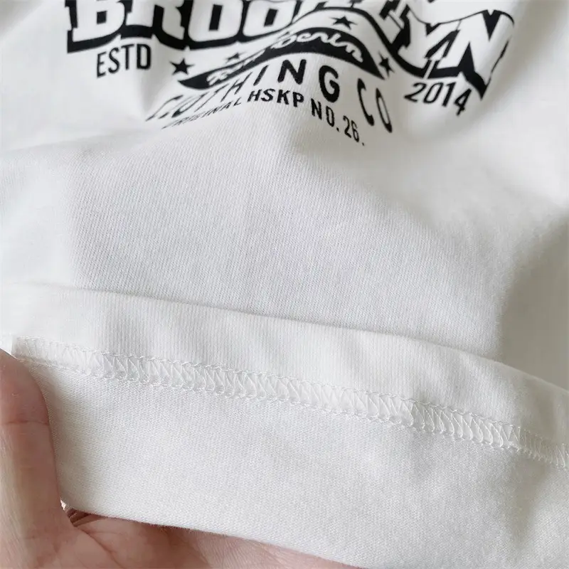 Children Cotton Long Sleeve T-Shirt White Spring Autumn Korean Style - Image 4