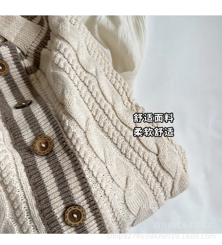 Women Woolen Knitted Shoulder Bag 2026 New Large Capacity — feature 4