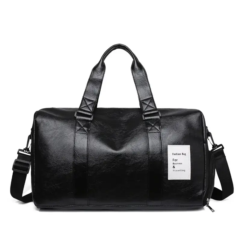 New Arrival PU Leather Travel Fitness Bag for Women - Image 7