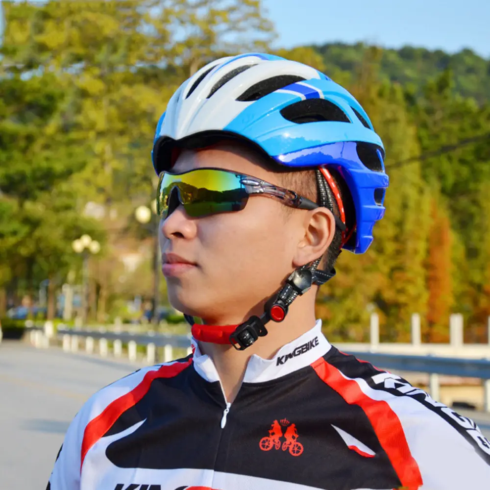 Mountain Bike Cycling Glasses 5 Lens Outdoor Polarized Driving Sunglasses Sports Goggles — feature 2