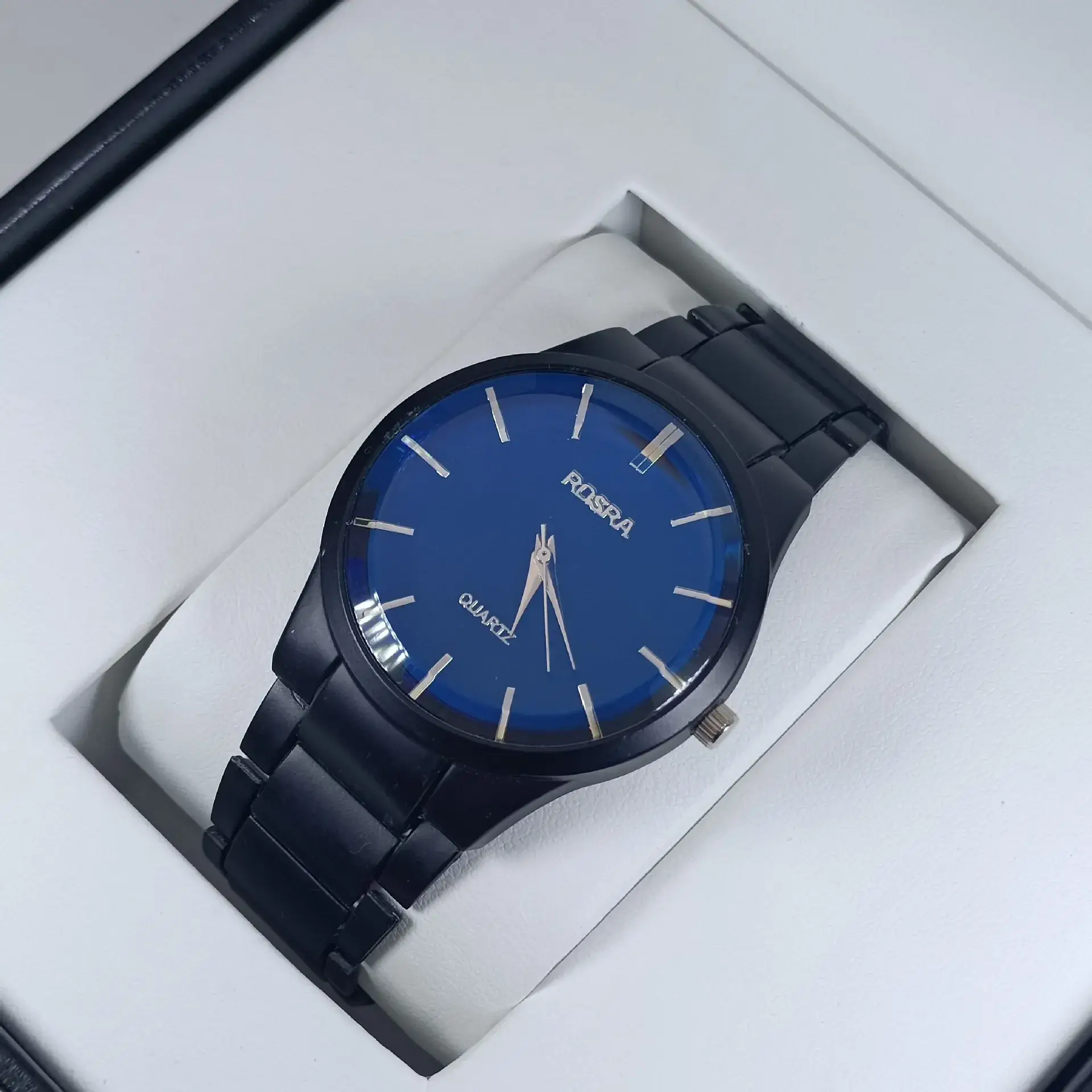 Gold Steel Belt Watch for Men Quartz