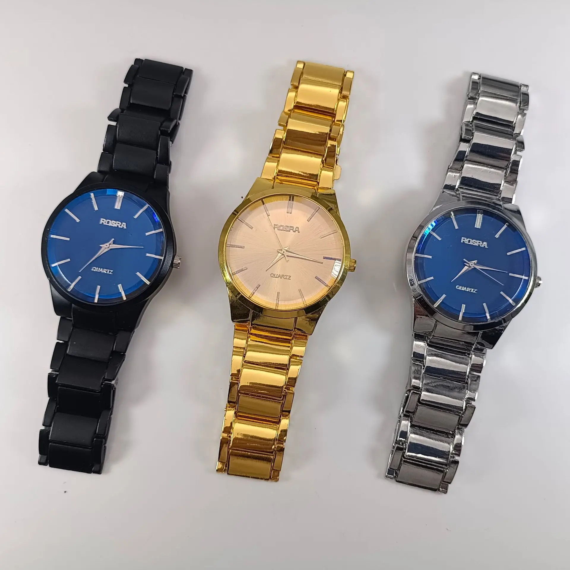 Gold Steel Belt Watch for Men Quartz — feature 13