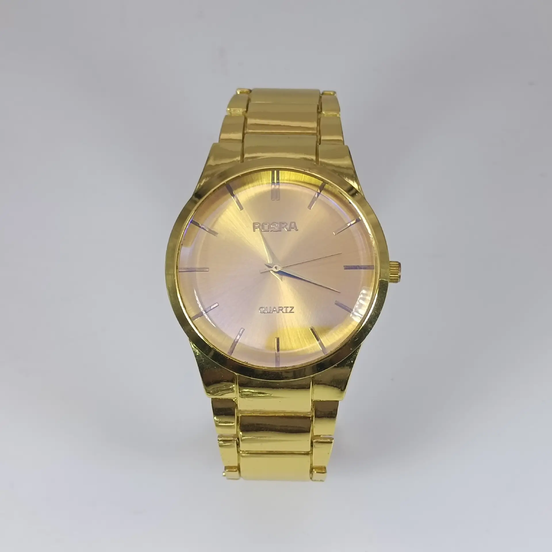 Gold Steel Belt Watch for Men Quartz — feature 2