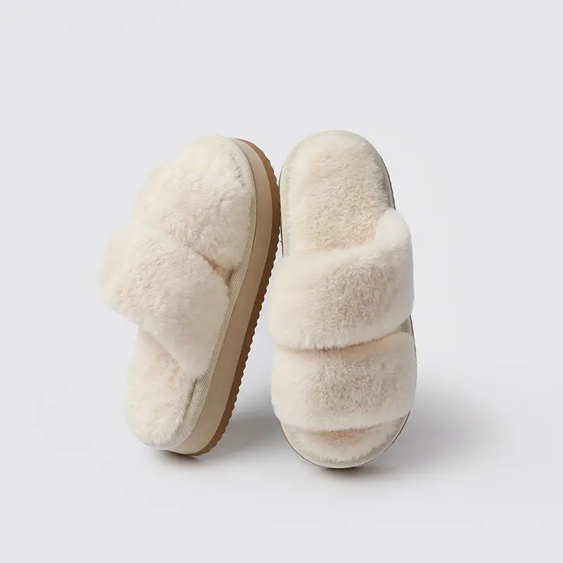 Winter Couple Cotton Slippers for Home, Winter Style, Comfortable for Indoor Use, Non-Slip, Fleece-Lined, Warm Cotton Shoes Wholesale - Image 7