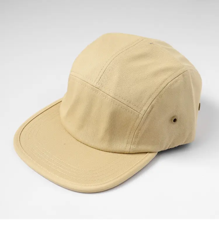 American Flat Brim Beige Cap for Sports & Outdoor Use — feature 4