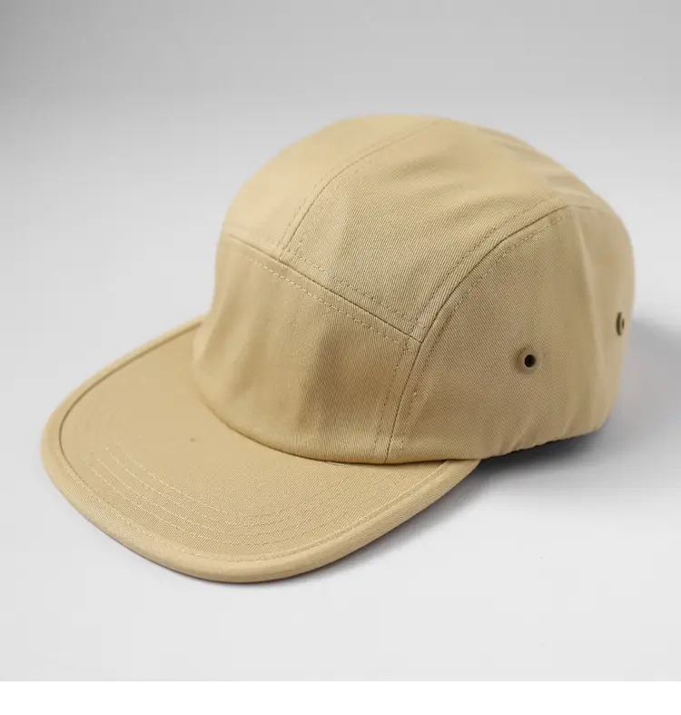 American Flat Brim Beige Cap for Sports & Outdoor Use — feature 9