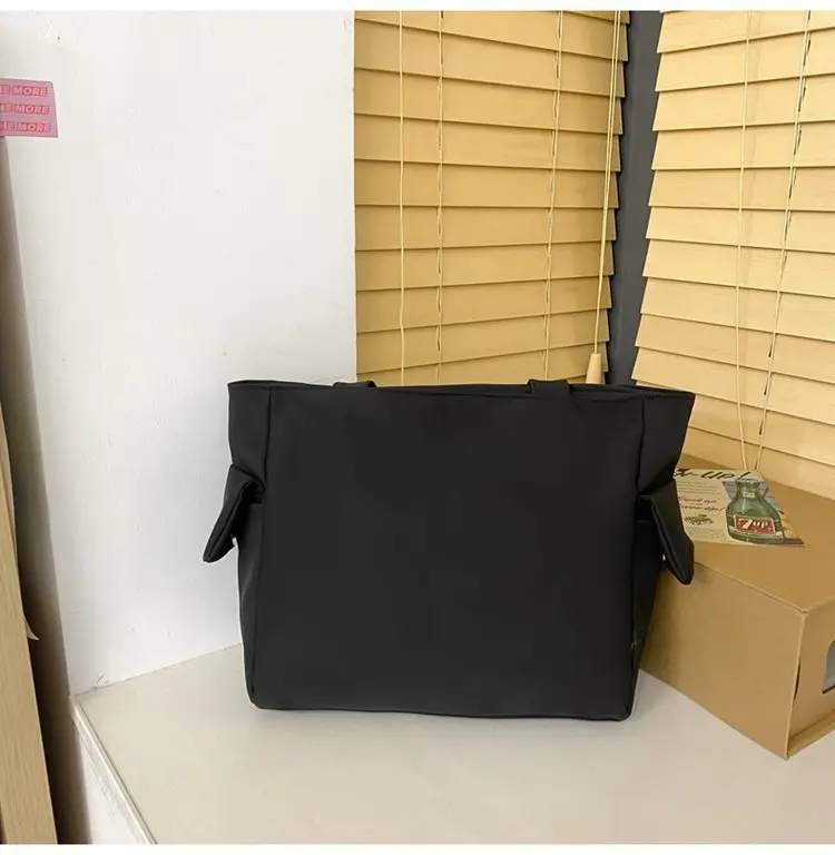 Women's Light Blue Shoulder Bag with Keychain — feature 22