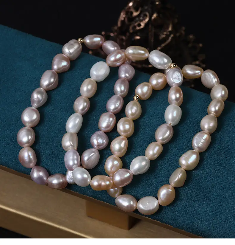 Natural Freshwater Pearl Bracelet for Women - Image 4