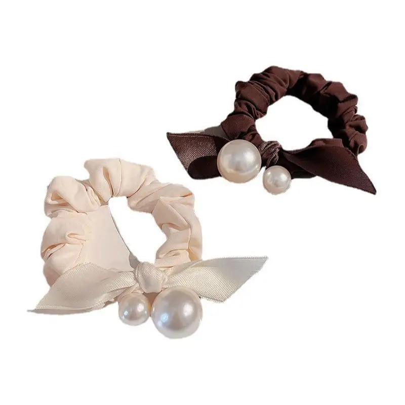 Women's Hair Rope with Pearl Accents for Summer 2023 - Image 8