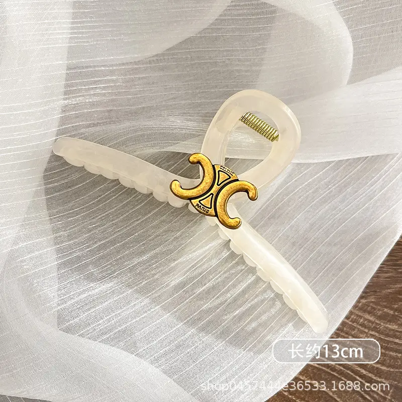 Women's French Vintage Arc de Triomphe Hair Clip