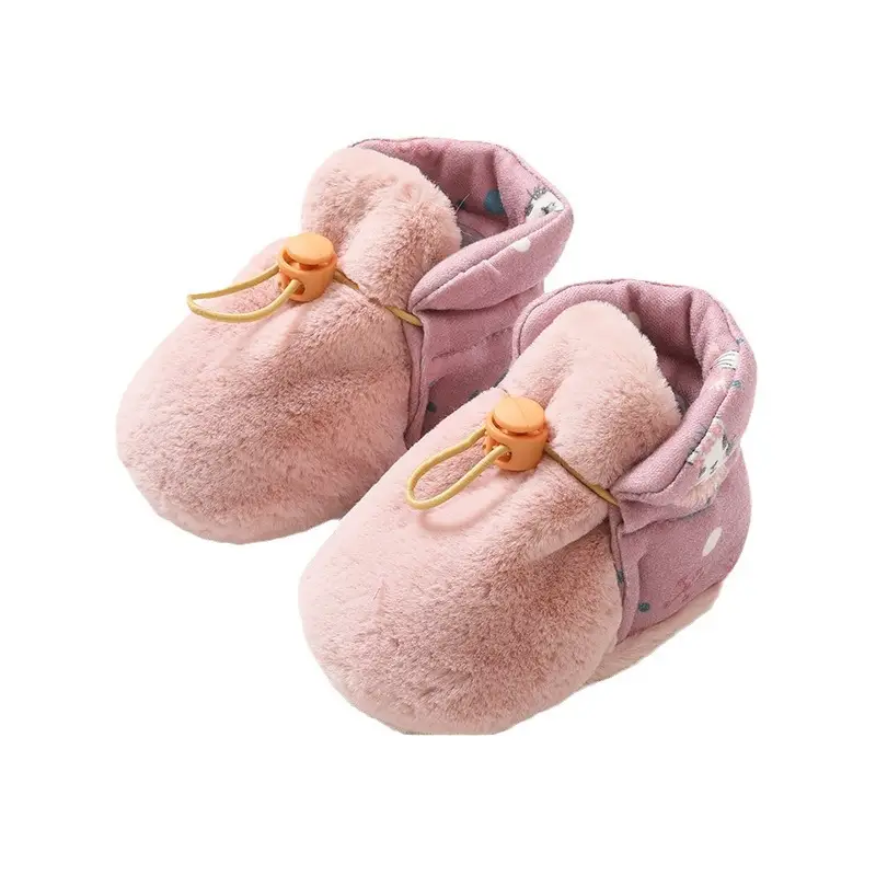 Fleece Lined Baby Shoes for Autumn Winter Warm Non-Slip - Image 9