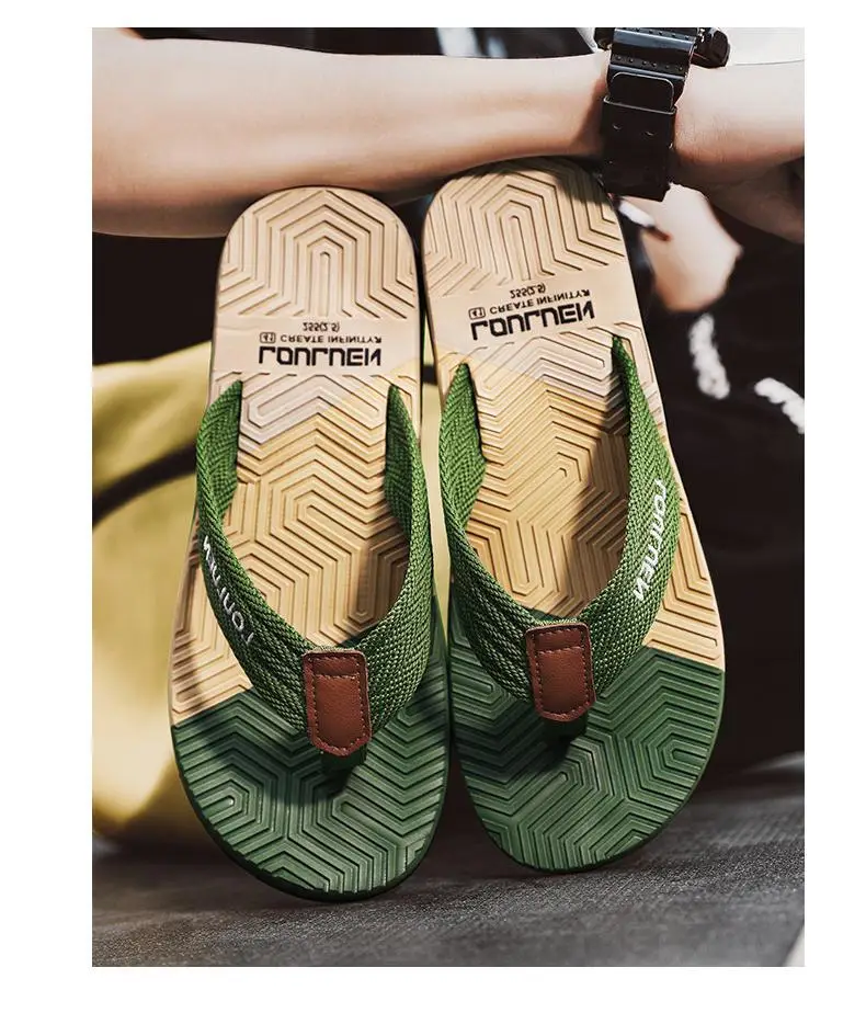 Fujian big manufacturers cross-border Men's flip-flops 2023 Summer non-slip outdoor sandals Flip-Flops men's leisure sand — feature 10