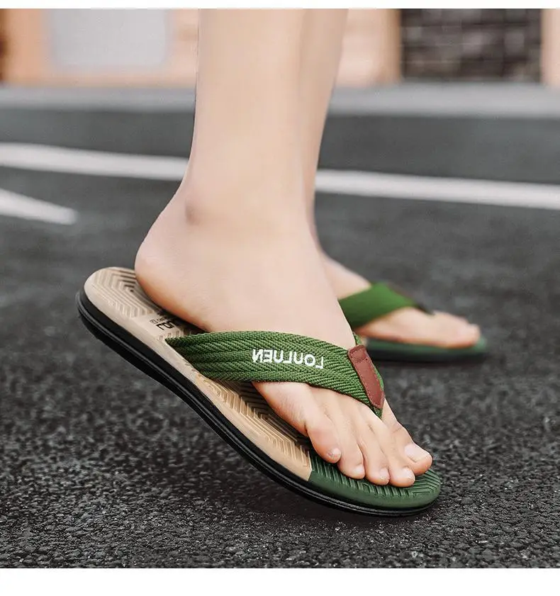 Fujian big manufacturers cross-border Men's flip-flops 2023 Summer non-slip outdoor sandals Flip-Flops men's leisure sand — feature 11