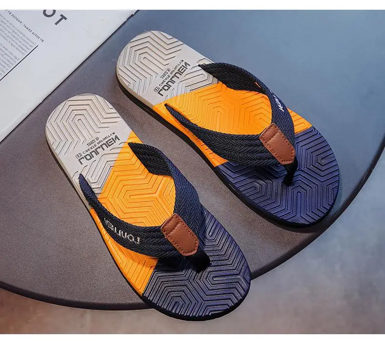 Fujian big manufacturers cross-border Men's flip-flops 2023 Summer non-slip outdoor sandals Flip-Flops men's leisure sand — feature 15