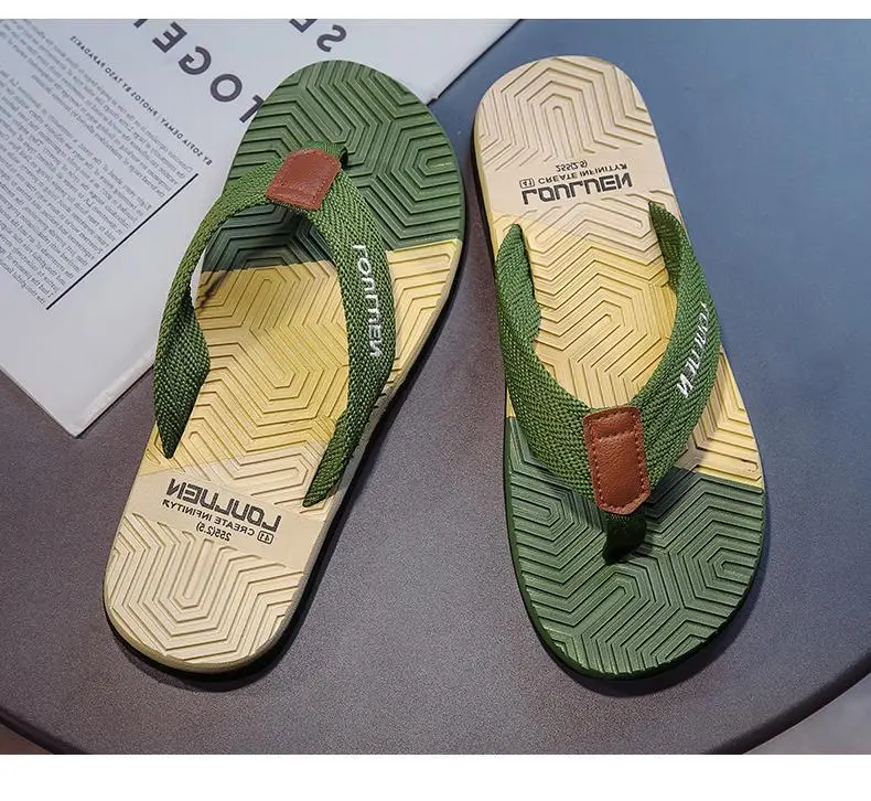 Fujian big manufacturers cross-border Men's flip-flops 2023 Summer non-slip outdoor sandals Flip-Flops men's leisure sand — feature 17