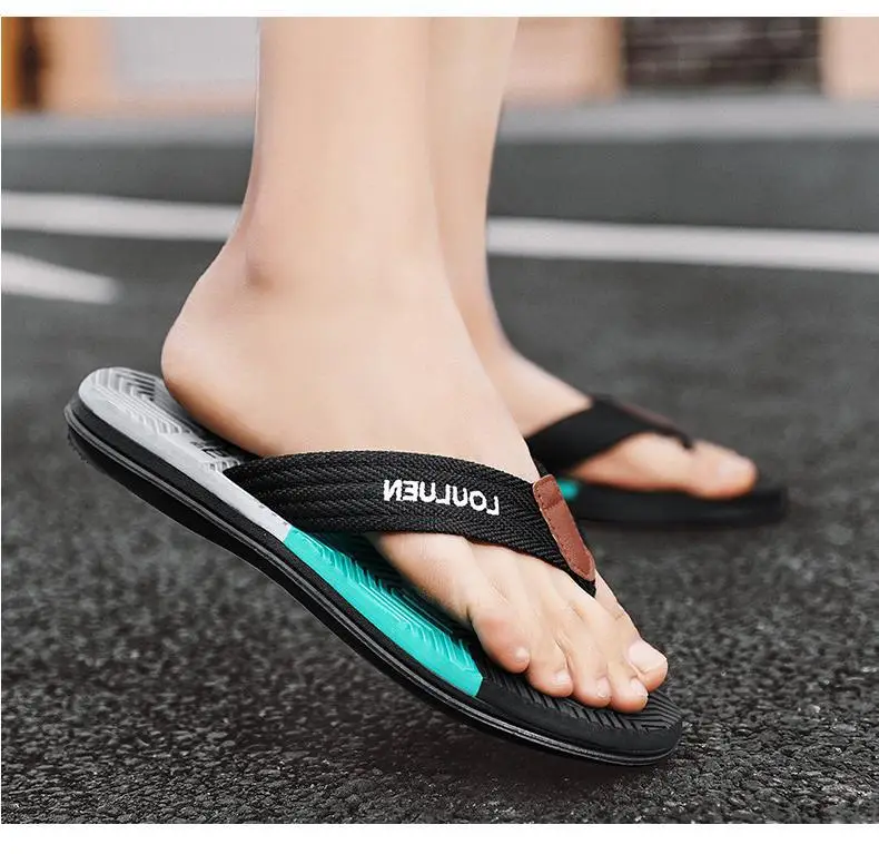 Fujian big manufacturers cross-border Men's flip-flops 2023 Summer non-slip outdoor sandals Flip-Flops men's leisure sand — feature 5