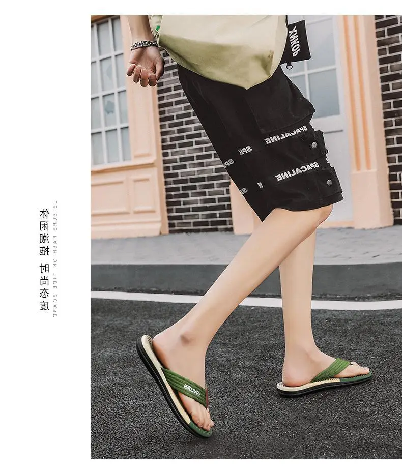 Fujian big manufacturers cross-border Men's flip-flops 2023 Summer non-slip outdoor sandals Flip-Flops men's leisure sand — feature 9