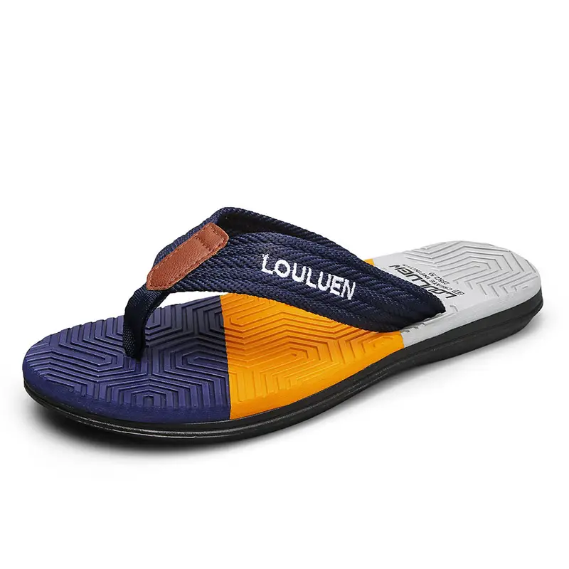 Fujian big manufacturers cross-border Men's flip-flops 2023 Summer non-slip outdoor sandals Flip-Flops men's leisure sand