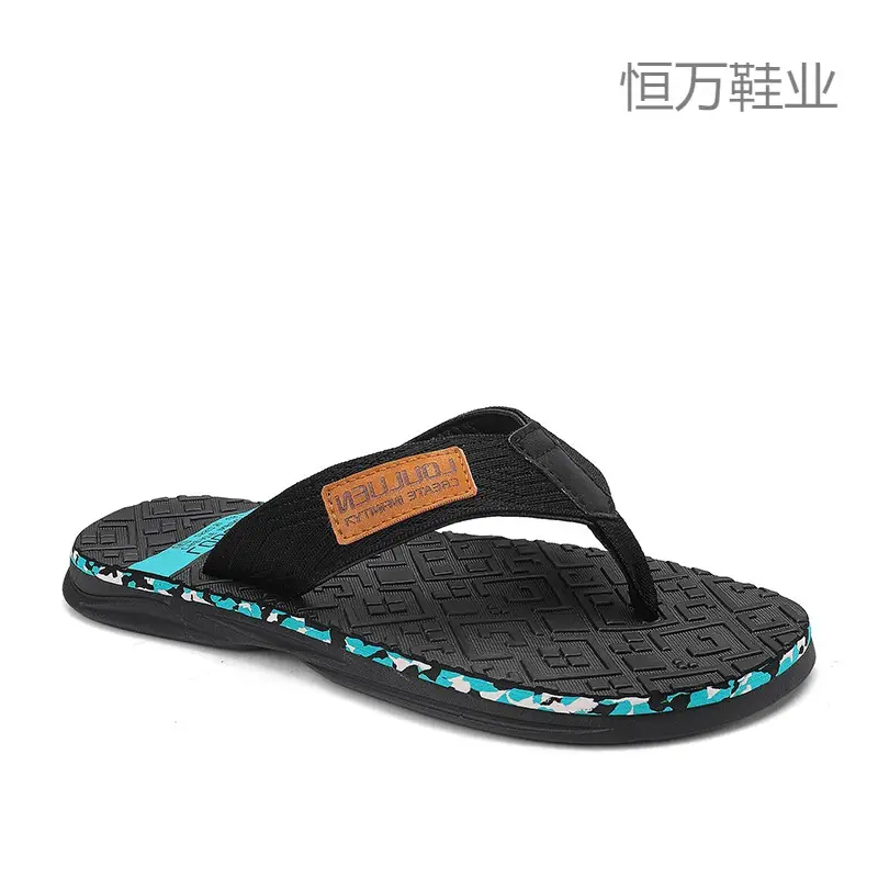 Fujian big manufacturers 2023 Summer flip-flops men's foot sandals casual trend non-slip personality fashion outside