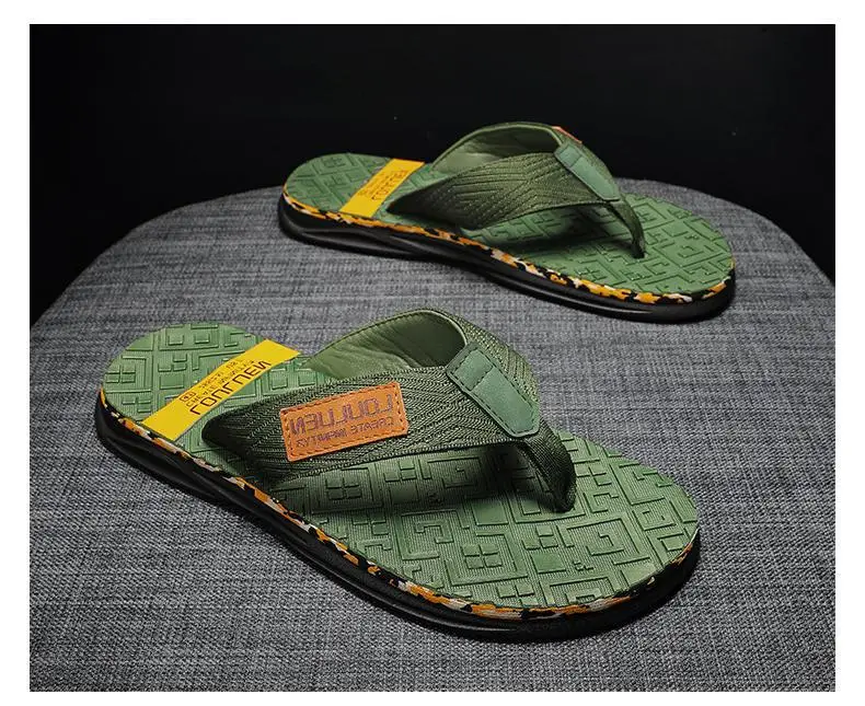 Fujian big manufacturers 2023 Summer flip-flops men's foot sandals casual trend non-slip personality fashion outside — feature 16