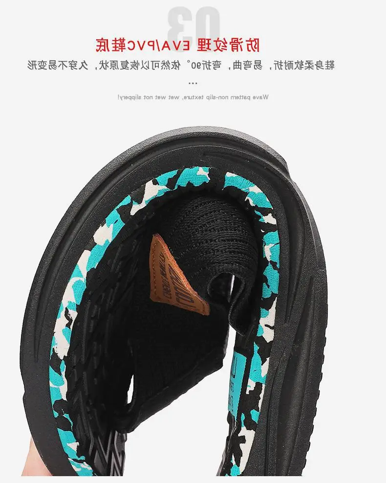 Fujian big manufacturers 2023 Summer flip-flops men's foot sandals casual trend non-slip personality fashion outside — feature 6