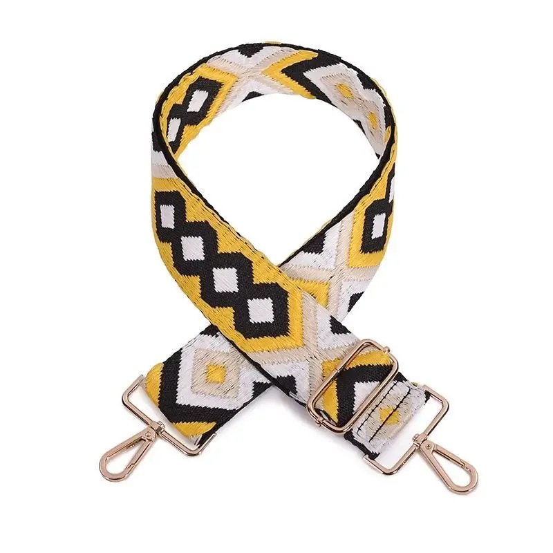 New Cross-Border Jacquard Luggage Crossbody Adjustable Belt - Image 11