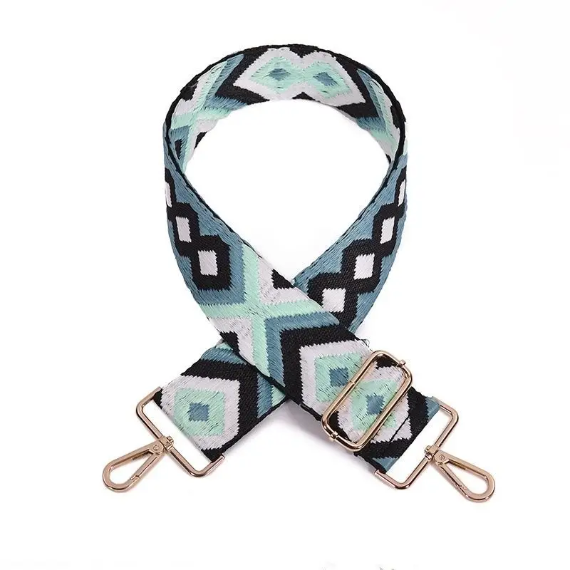 New Cross-Border Jacquard Luggage Crossbody Adjustable Belt - Image 12