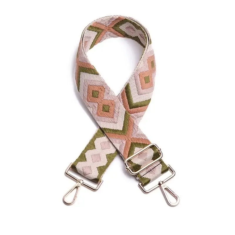 New Cross-Border Jacquard Luggage Crossbody Adjustable Belt - Image 3