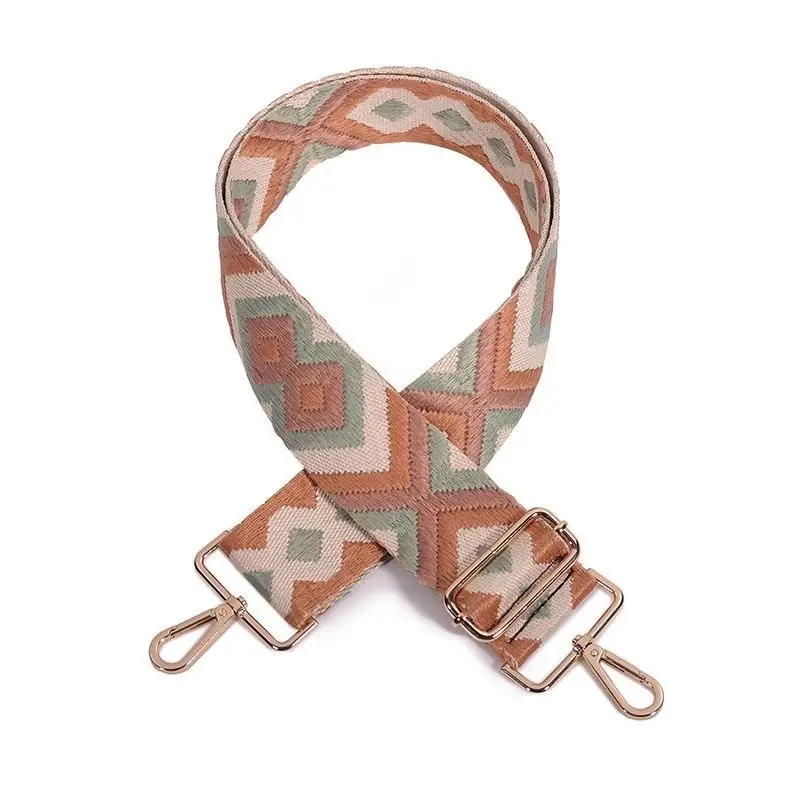 New Cross-Border Jacquard Luggage Crossbody Adjustable Belt - Image 5