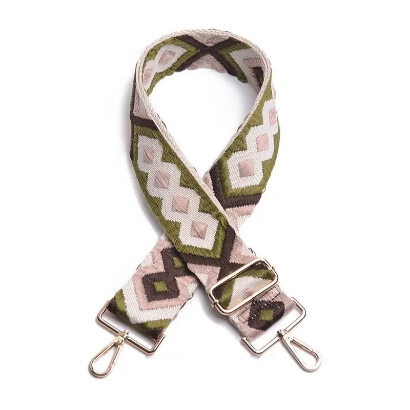New Cross-Border Jacquard Luggage Crossbody Adjustable Belt - Image 6