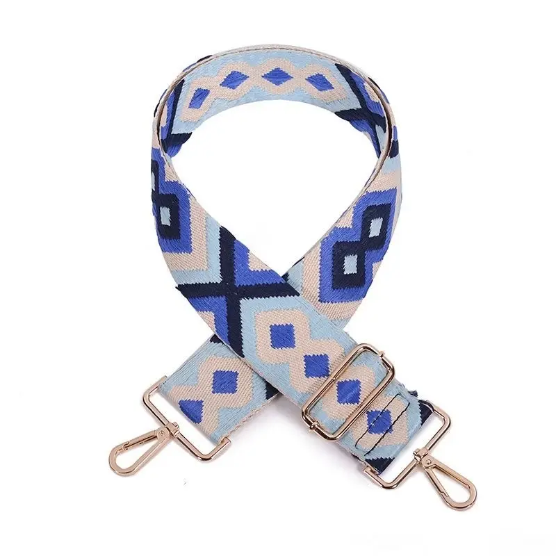 New Cross-Border Jacquard Luggage Crossbody Adjustable Belt - Image 9