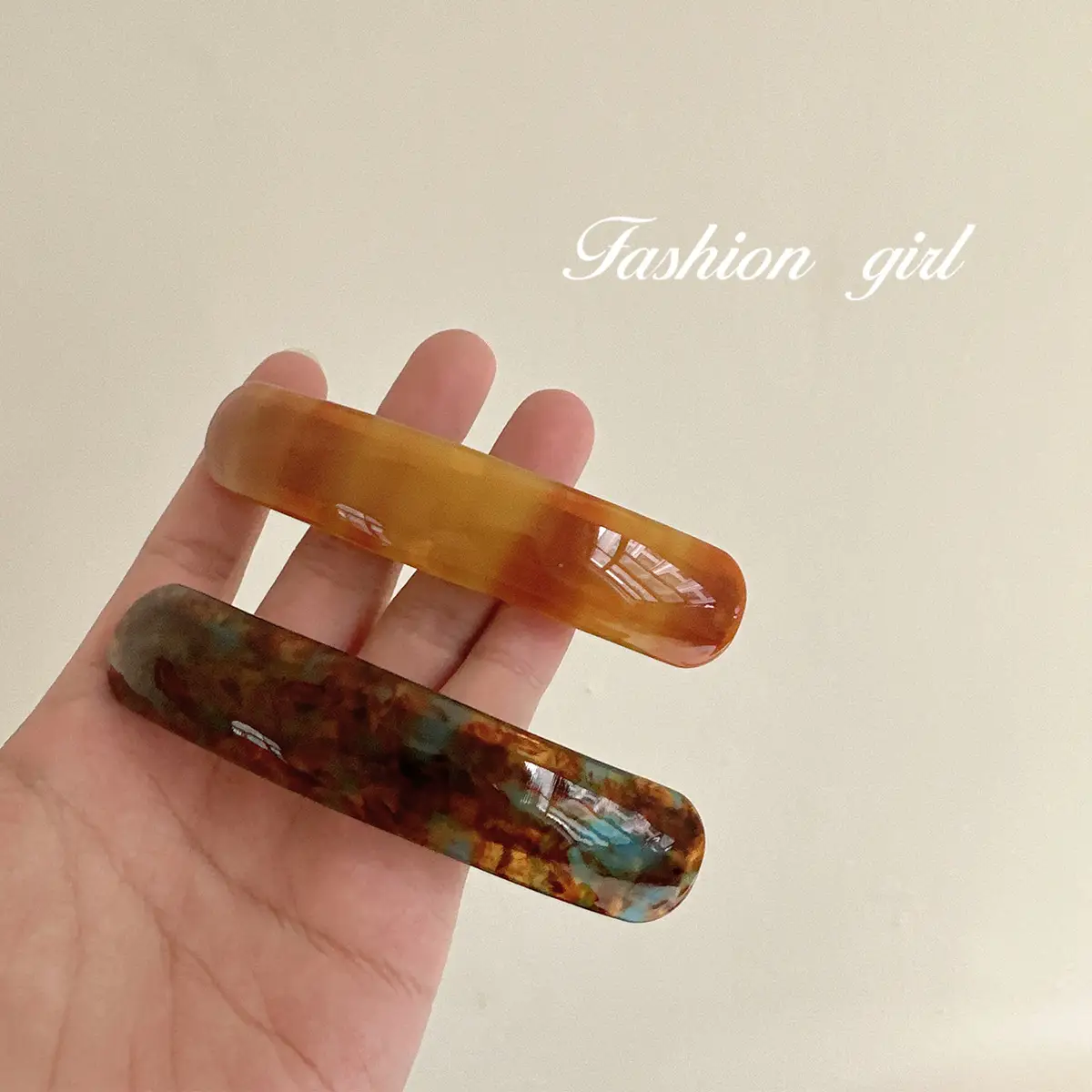 Aceticate Hairpin for Women, Retro Tortoiseshell, Fashionable Stylish Hairpin — feature 6