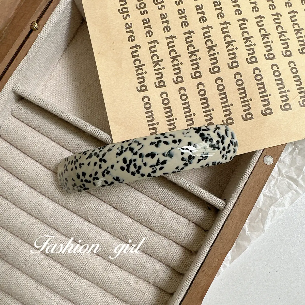 Aceticate Hairpin for Women, Retro Tortoiseshell, Fashionable Stylish Hairpin - Image 4