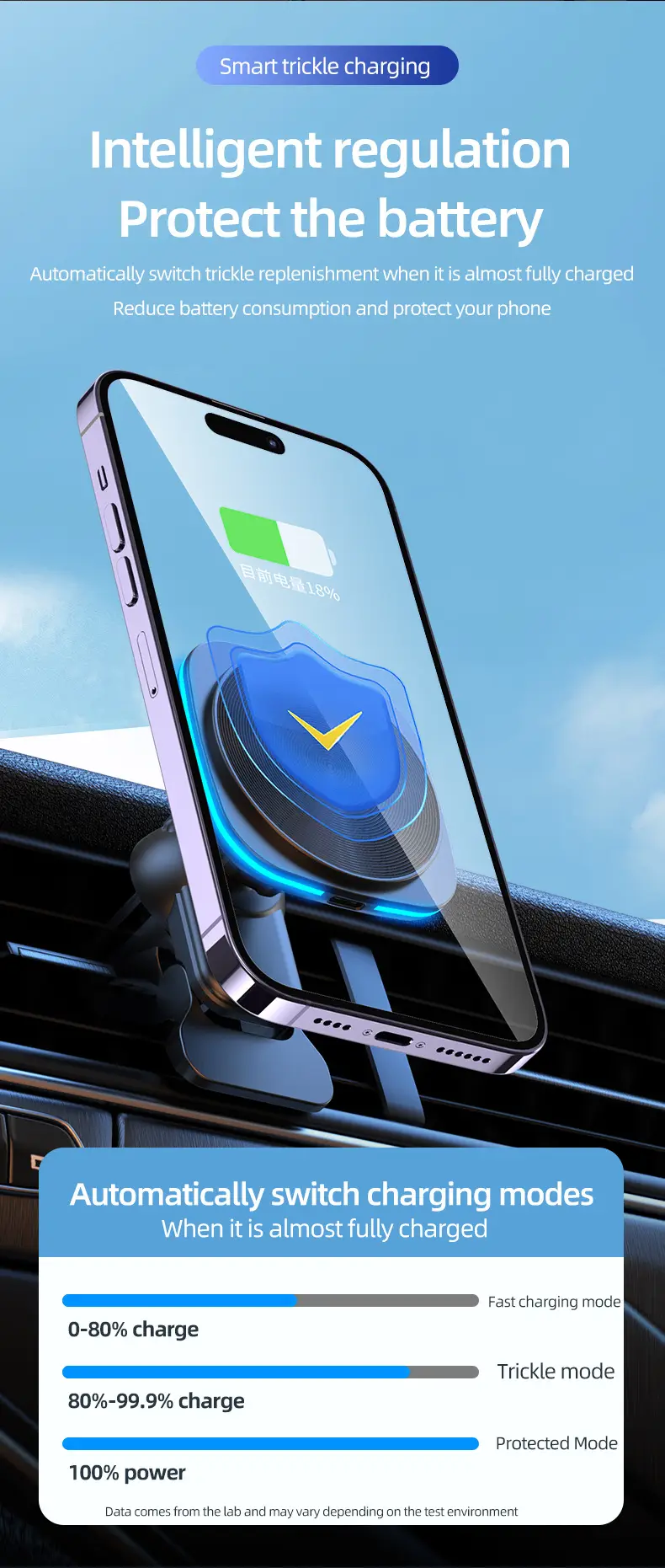 15W Magnetic Wireless Charger for Apple & Android Phones — feature 10