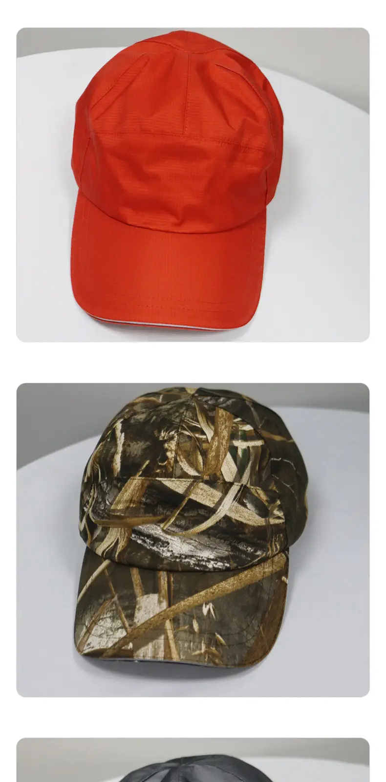 Unisex Waterproof Peaked Cap Sunshade Windproof Baseball Cap — feature 10