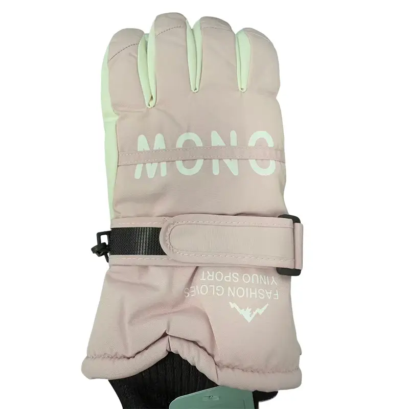 Wholesale winter ski gloves windproof waterproof fleece-lined warm touch screen outdoor riding electric car gloves thickened men