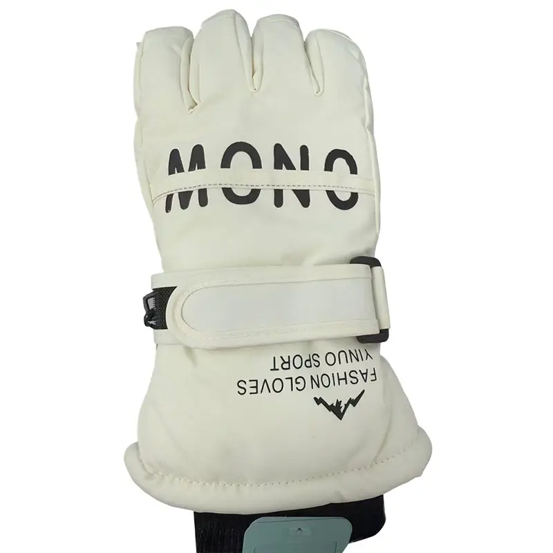 Wholesale winter ski gloves windproof waterproof fleece-lined warm touch screen outdoor riding electric car gloves thickened men