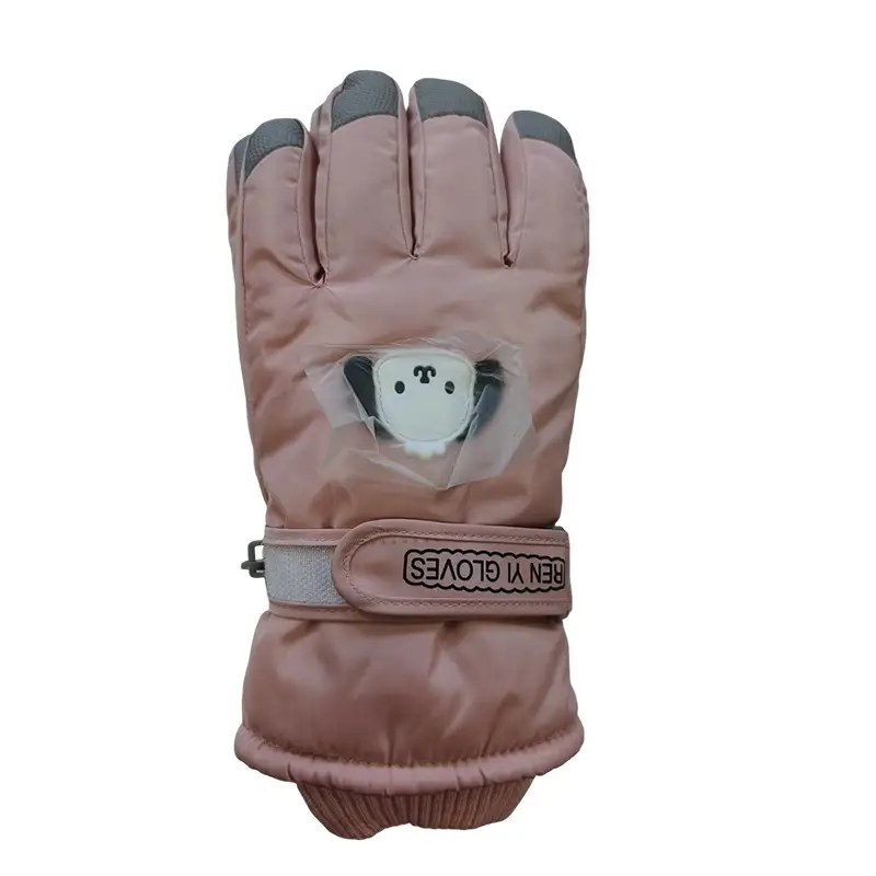 Wholesale winter ski gloves windproof waterproof fleece-lined warm touch screen outdoor riding electric car gloves thickened men