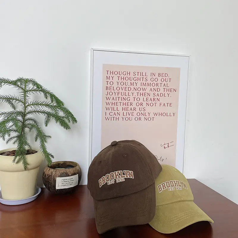 Kids Baseball Cap with Letter Printing, Green, 1-10 Years - Image 11