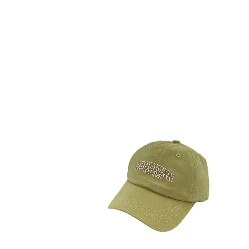 Kids Baseball Cap with Letter Printing, Green, 1-10 Years - Image 13