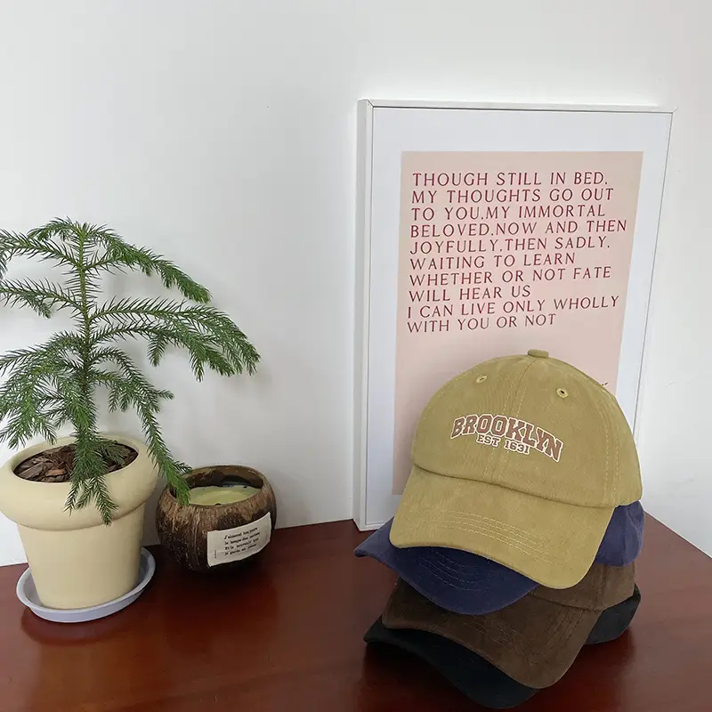 Kids Baseball Cap with Letter Printing, Green, 1-10 Years — feature 4