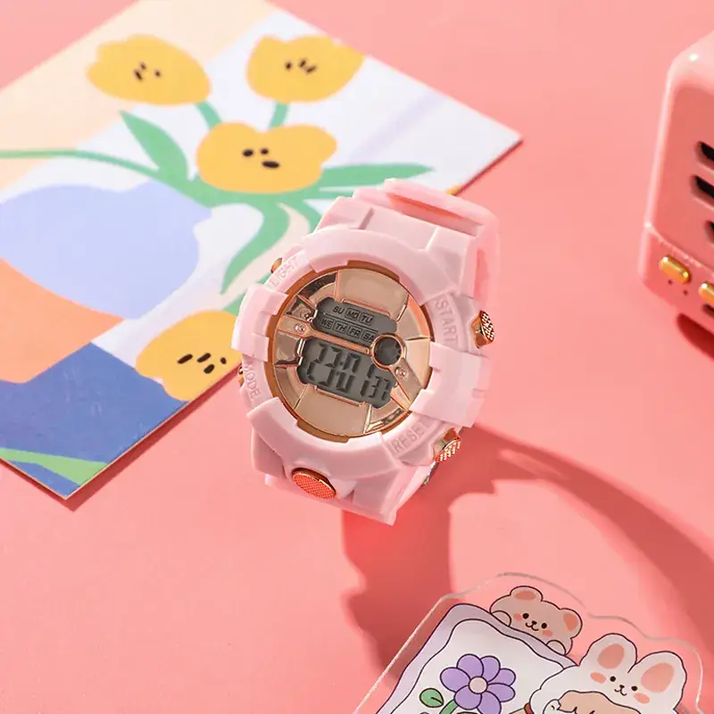 Candy-Colored Digital Watches for Women & Men - Image 5