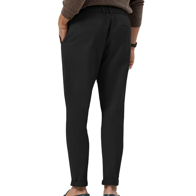 Men Green Straight Cut Casual Pants Large — feature 13