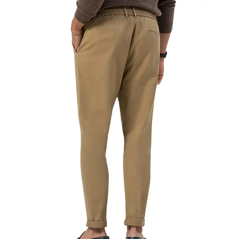 Men Green Straight Cut Casual Pants Large — feature 25