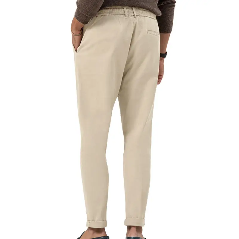 Men Green Straight Cut Casual Pants Large — feature 33