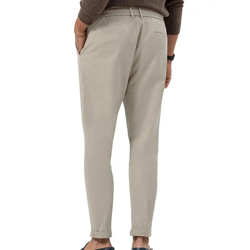 Men Green Straight Cut Casual Pants Large — feature 37