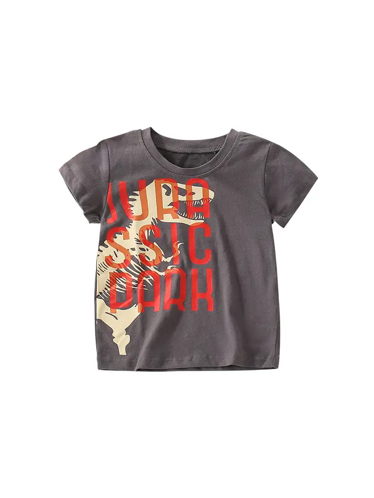 Jupe Graphic Boys T-Shirt Grey Short Sleeve - Image 6