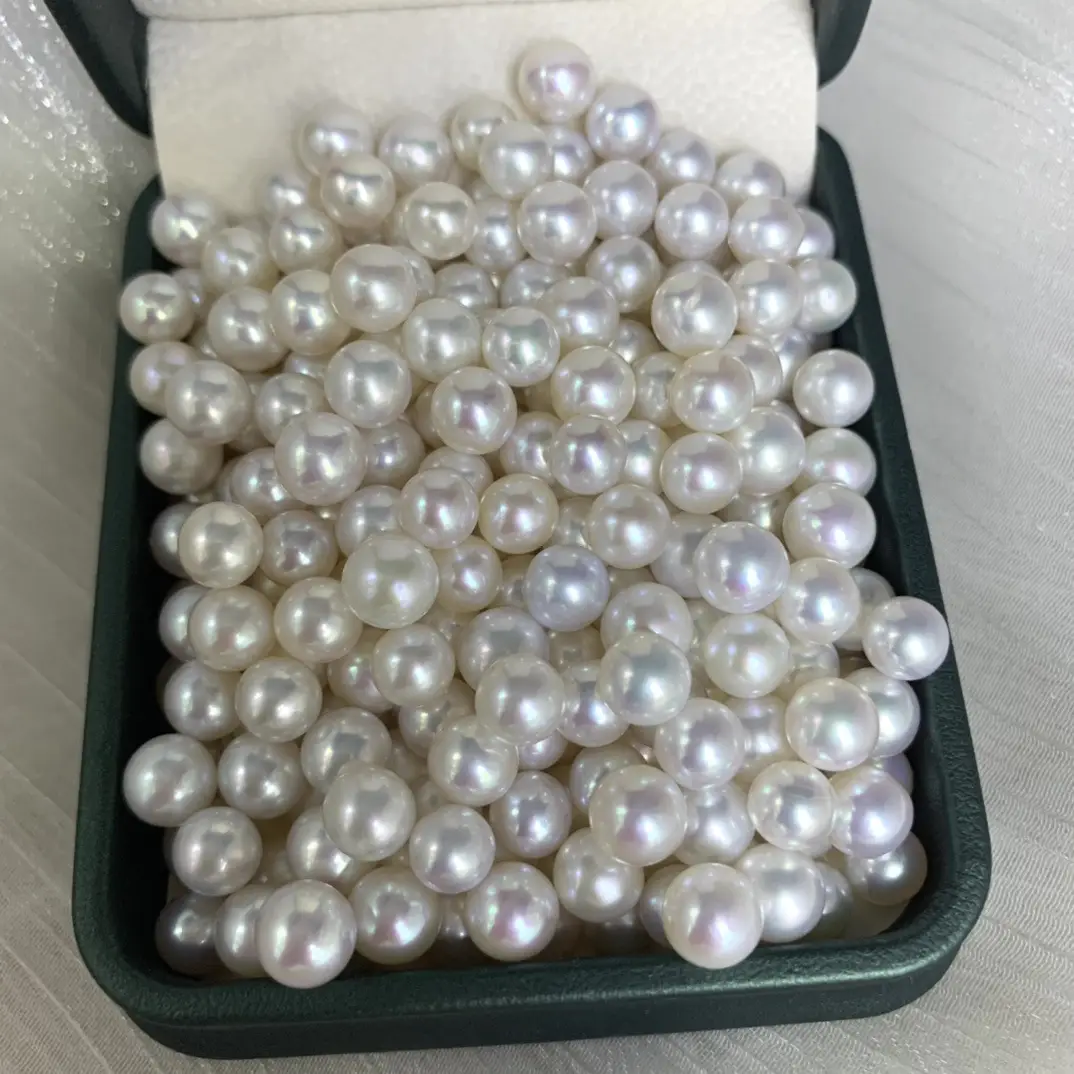 Freshwater Akoya Nucleated Pearl 6-7mm Round - Image 3