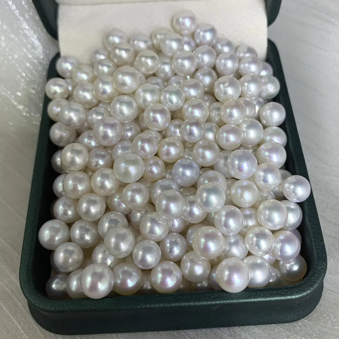 Freshwater Akoya Nucleated Pearl 6-7mm Round - Image 4